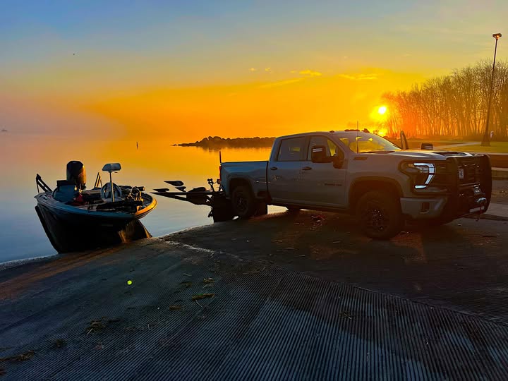 Sunrise boat launch