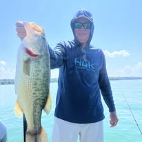 Largemouth in HUK gear